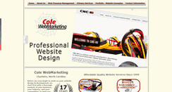 Desktop Screenshot of colewebmarketing.com